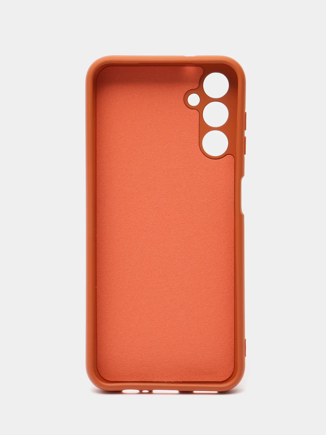 Коричневый чехол Samsung Galaxy A14 (Самсунг Галакси А14), Silicone Case