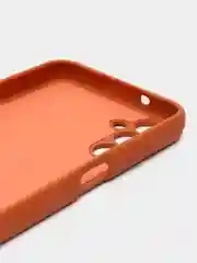 Коричневый чехол Samsung Galaxy A14 (Самсунг Галакси А14), Silicone Case