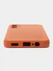 Коричневый чехол Samsung Galaxy A14 (Самсунг Галакси А14), Silicone Case