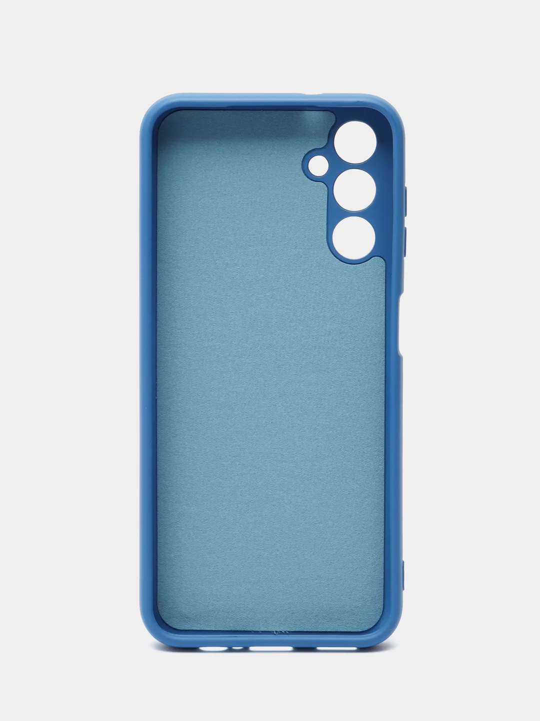 Синий чехол Samsung Galaxy A14 (Самсунг Галакси А14), Silicone Case