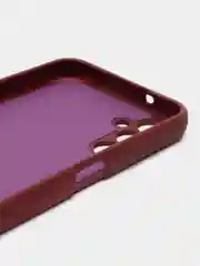 Тёмно-бордовый чехол Samsung Galaxy A14 (Самсунг Галакси А14), Silicone Case
