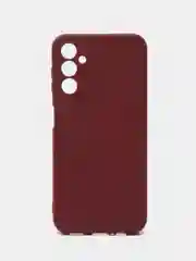 Тёмно-бордовый чехол Samsung Galaxy A14 (Самсунг Галакси А14), Silicone Case