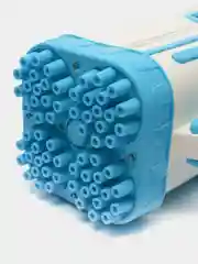 Голубой генератор мыльных пузырей пистолет "Bubble Blaster Bazooka" 64 отверстия, автомат Базука