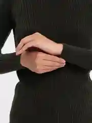 Хаки водолазка женская