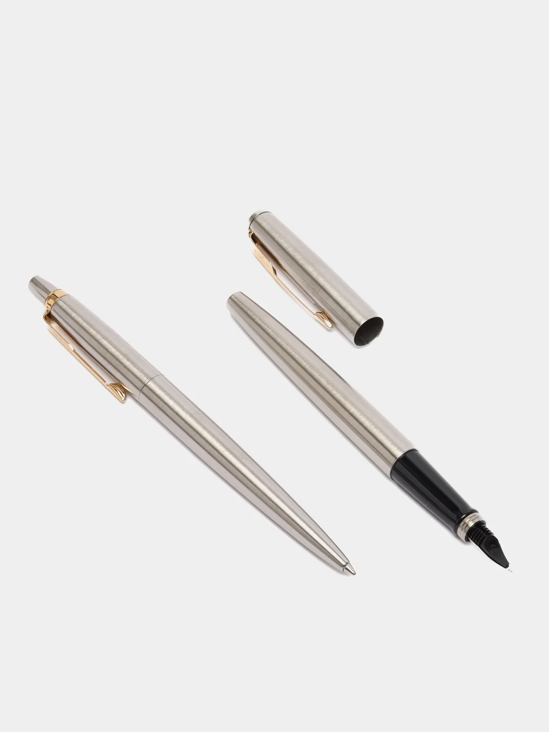 Набор Parker Jotter Core FK691 Stainless Steel GT корпус из нержавеющей стали