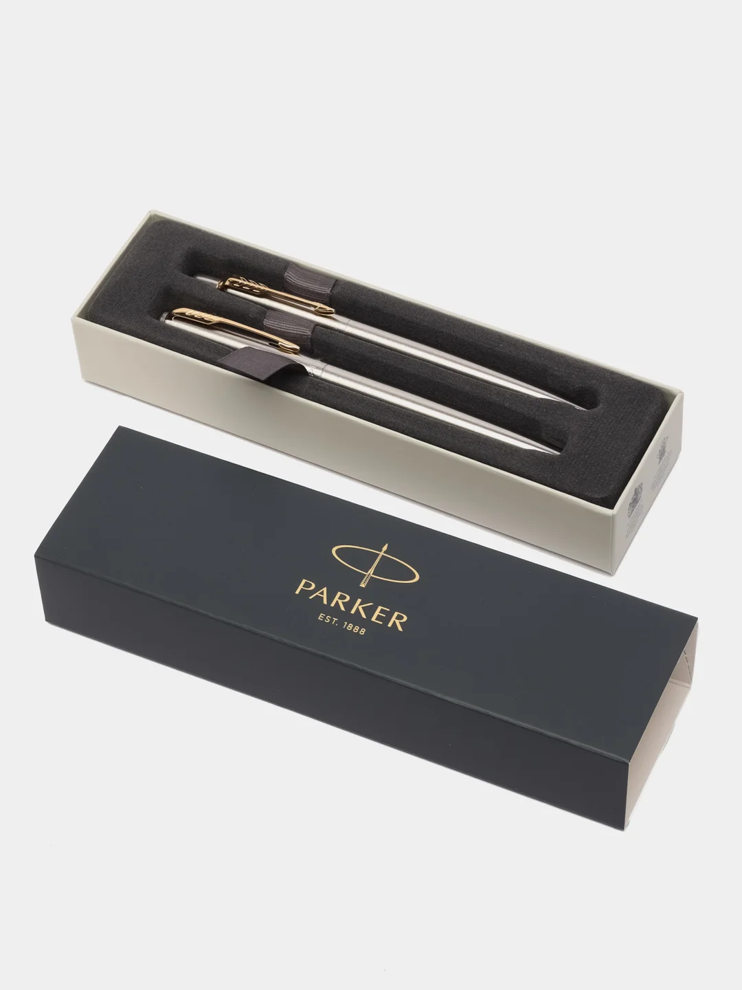 Набор Parker Jotter Core FK691 Stainless Steel GT корпус из нержавеющей стали