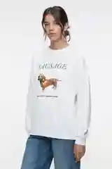 Белый джемпер женский Befree