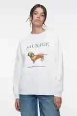 Белый джемпер женский Befree