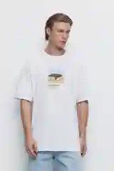 Белый футболка мужская Befree