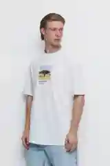 Белый футболка мужская Befree