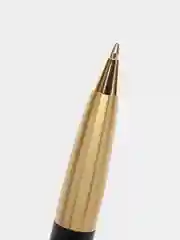 Ручка шариковая Parker Urban Core K314 Muted Black GT М, 1.0 мм, корпус из латуни