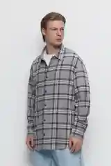 Серый рубашка мужская Befree