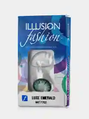 Серый цветные контактные линзы ILLUSION fashion LUXE 8,6/ 14,5/ от -0,5D до -6,0D