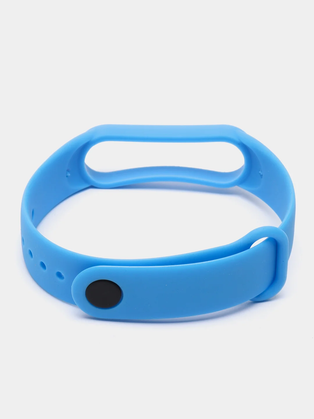 Небесно-голубой силиконовый ремешок для фитнес-браслетов Xiaomi Mi Band 5