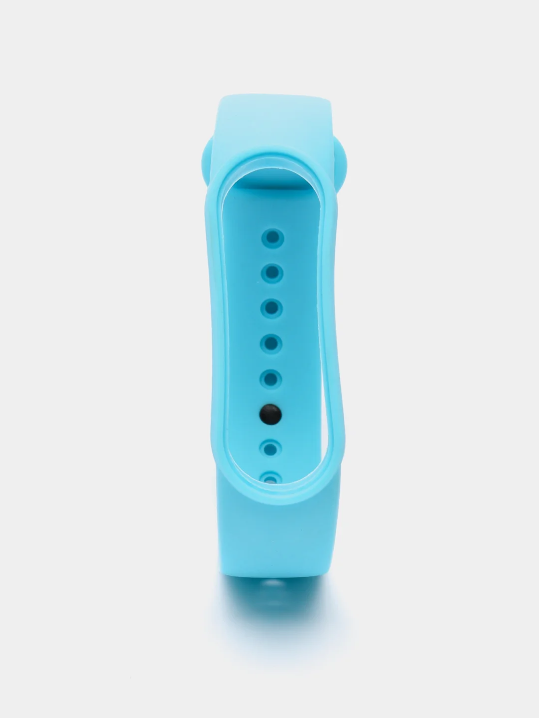 Голубой силиконовый ремешок для фитнес-браслетов Xiaomi Mi Band 5