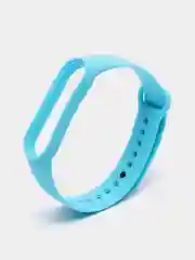 Голубой силиконовый ремешок для фитнес-браслетов Xiaomi Mi Band 5