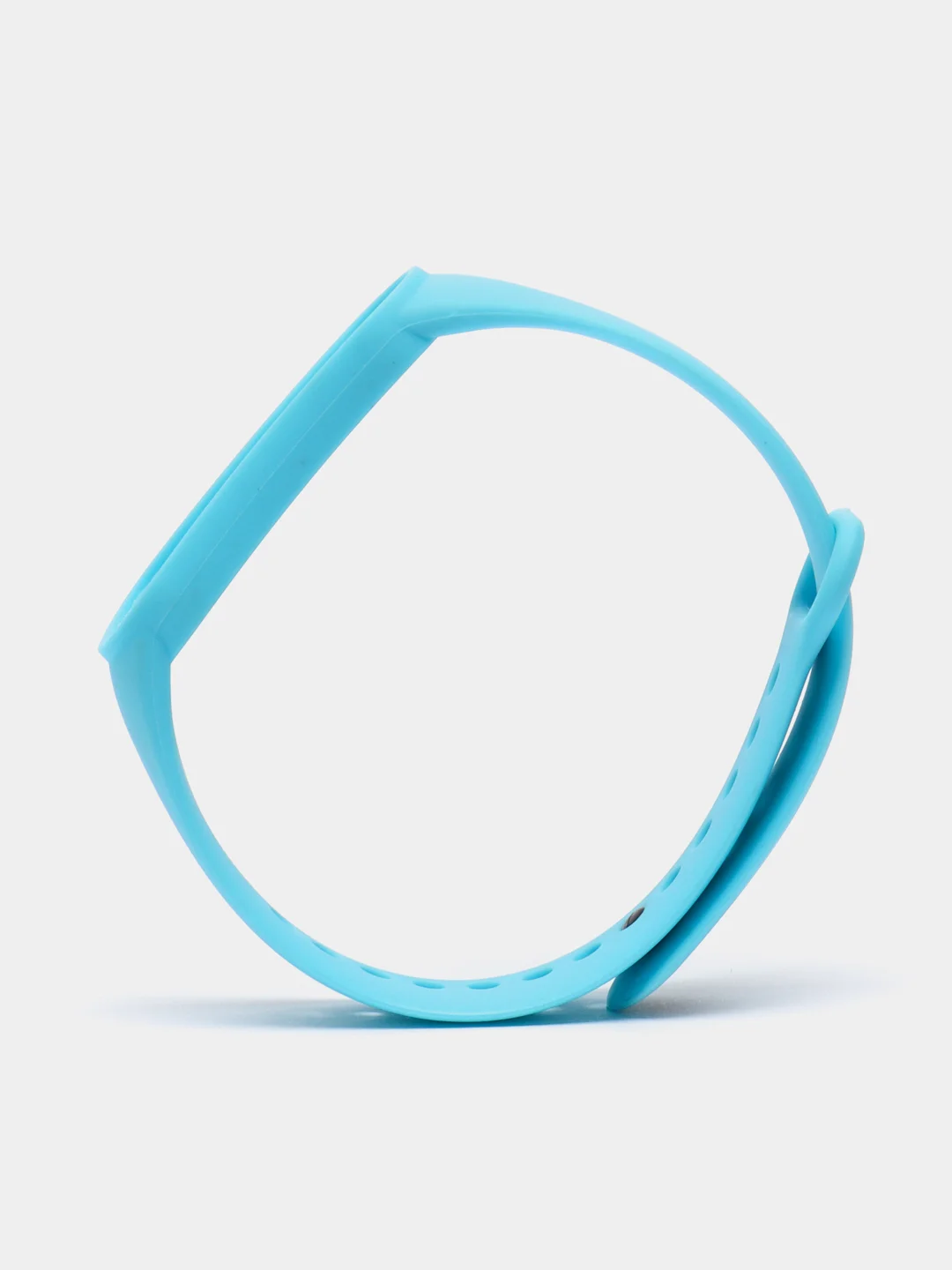 Голубой силиконовый ремешок для фитнес-браслетов Xiaomi Mi Band 5