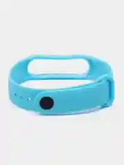 Голубой силиконовый ремешок для фитнес-браслетов Xiaomi Mi Band 5