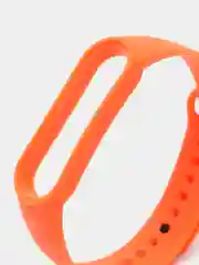 Желтый силиконовый ремешок для фитнес-браслетов Xiaomi Mi Band 5