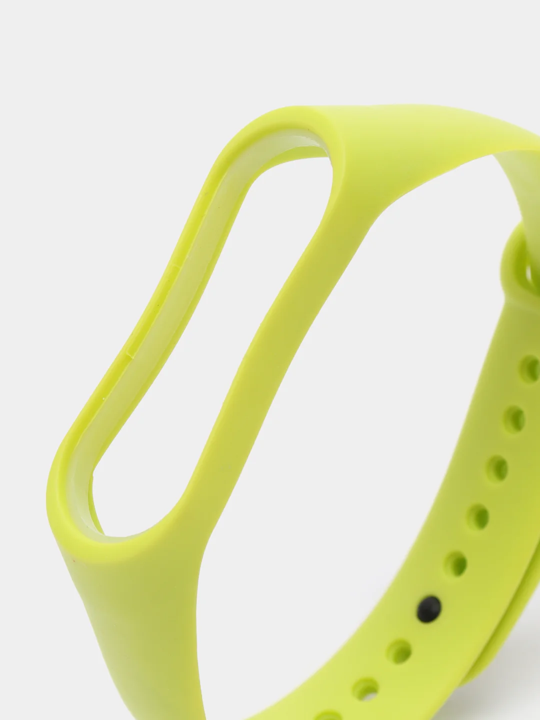 Салатовый силиконовый ремешок для фитнес-браслетов Xiaomi Mi Band 5