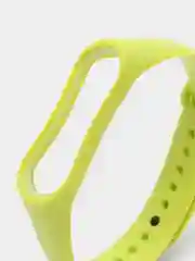 Салатовый силиконовый ремешок для фитнес-браслетов Xiaomi Mi Band 5