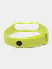 Салатовый силиконовый ремешок для фитнес-браслетов Xiaomi Mi Band 5