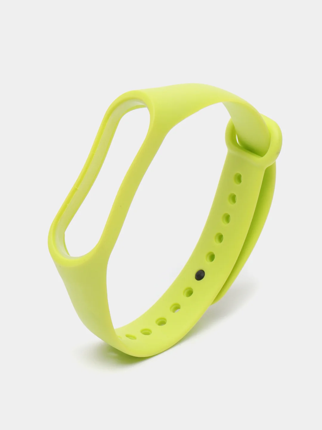 Салатовый силиконовый ремешок для фитнес-браслетов Xiaomi Mi Band 5