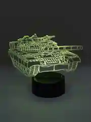 Ночник 3D "Танк"