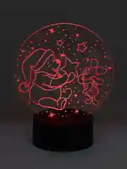 Ночник детский 3D "Винни Пух и Пятачок"