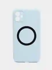 Ледяной чехол Silicone Case для iPhone 11/12/13/14/Pro/Max/Plus/Mini, с функцией MagSafe (Магсейф)
