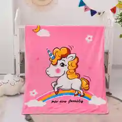Розовый плед ДЕТСКИЙ