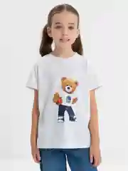 Желтый футболка детская