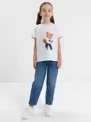 Желтый футболка детская