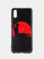 Сиреневый чехол для Xiaomi Redmi 9A, с принтом, с рисунком, Сяоми Редми 9А