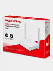 Wi-Fi роутер Mercusys MW300D с модемом ADSL2+