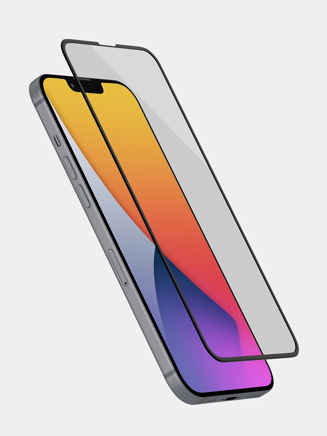 Защитное 3D стекло uBear Extreme Shield для iPhone 13 mini/ 13/ 13 Pro/ 13 Pro Max