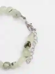 Зелёный хаки браслет из натурального камня