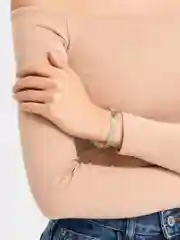 Зелёный хаки браслет из натурального камня