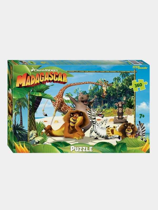 Мозаика "puzzle" 360 "Мадагаскар - 3" (Dreamworks, Мульти)