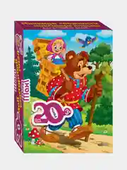 Мозаика "puzzle" 20 "Маша и Медведь" (Mini-maxi)