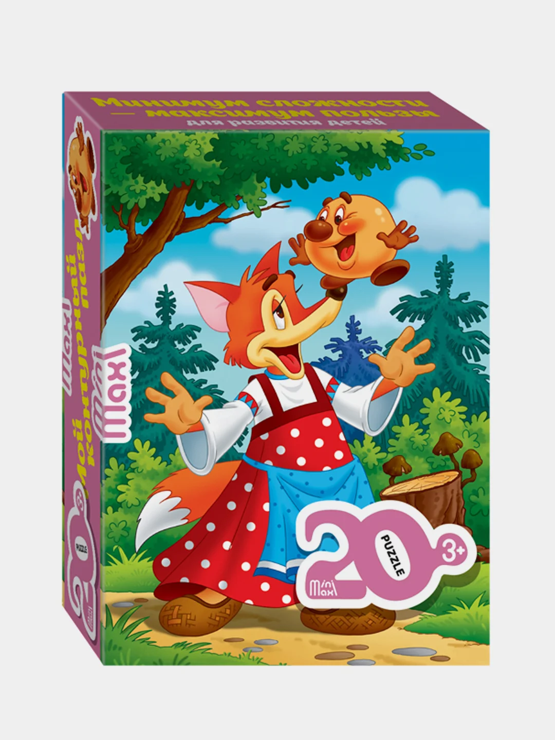 Мозаика "puzzle" 20 "Колобок" (Mini-maxi)