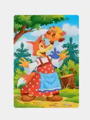 Мозаика "puzzle" 20 "Колобок" (Mini-maxi)