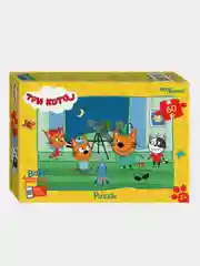 Мозаика "puzzle" 60 "Три кота (new 2)" (АО "СТС")