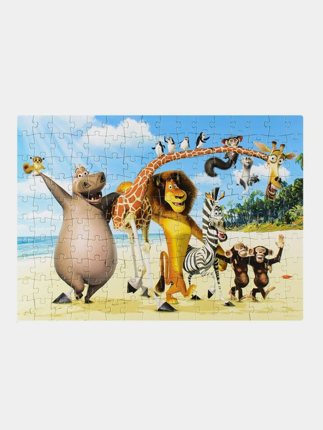 Мозаика "puzzle" 160 "Мадагаскар - 3" (DreamWorks, Мульти)