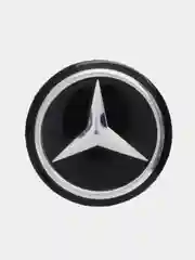 Черный эмблема наклейка Mercedes, на ключ зажигания