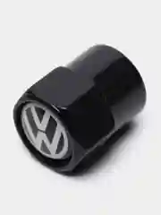 Черный колпачки для колес, на ниппель авто, с логотипом Volkswagen, 4 штуки
