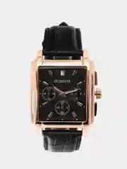 Черный мужские наручные часы Ochstin 6063 с хронографом в подарочной упаковке