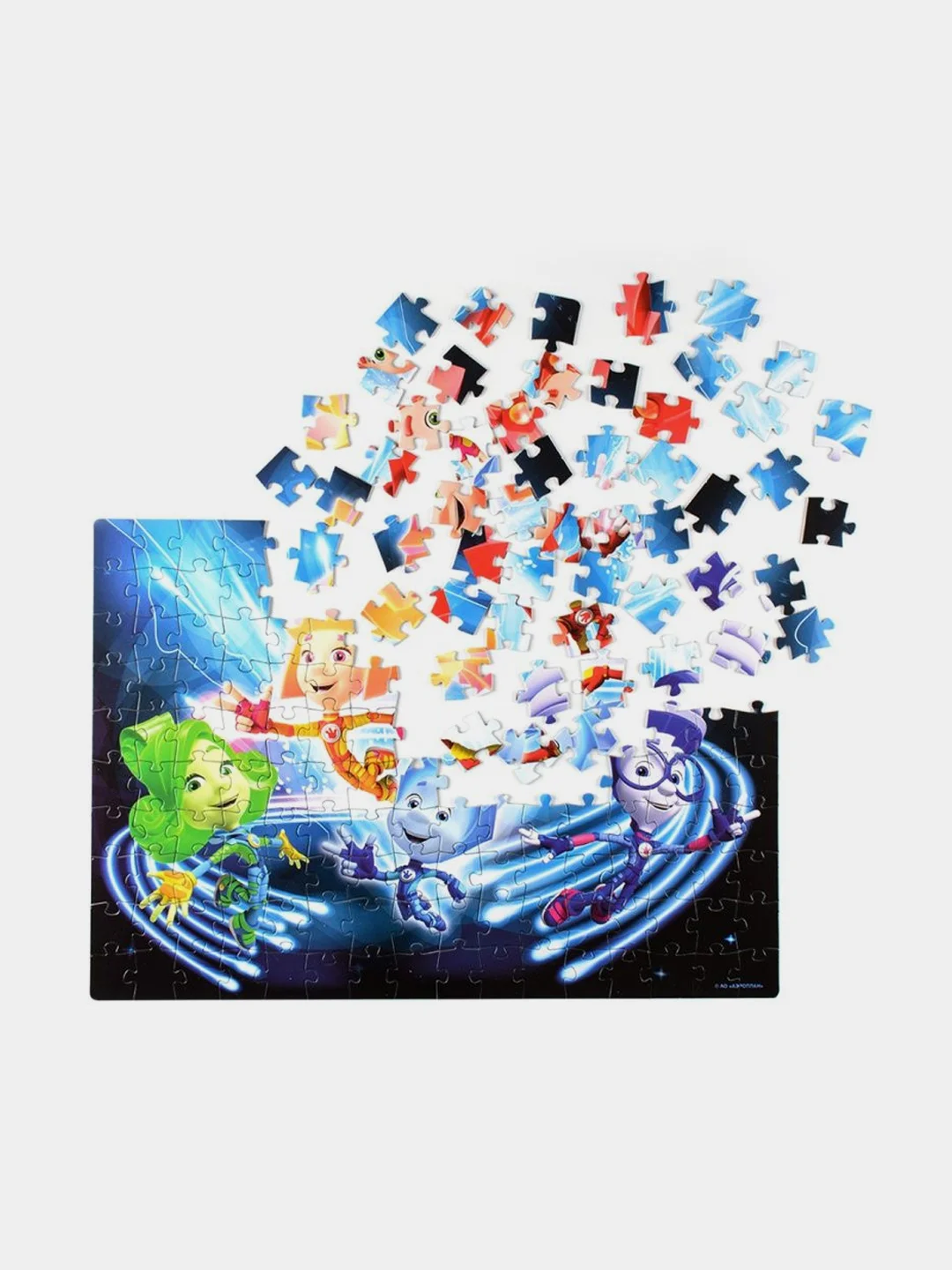 Мозаика "puzzle" 160 "Фиксики" (Аэроплан)