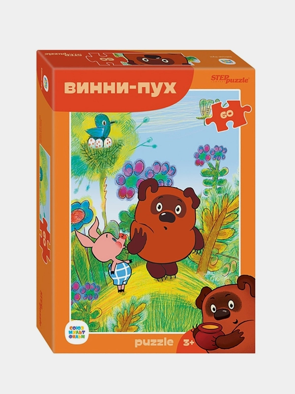 Мозаика "puzzle" 60 "Винни Пух (new)" (С/м)
