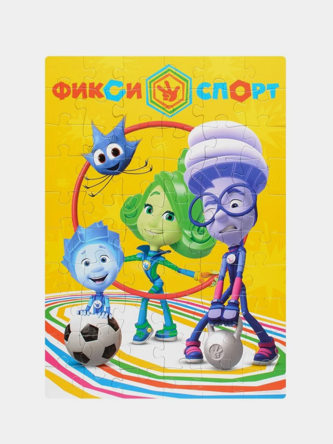 Мозаика "puzzle" 60 "Фиксики" (Аэроплан)